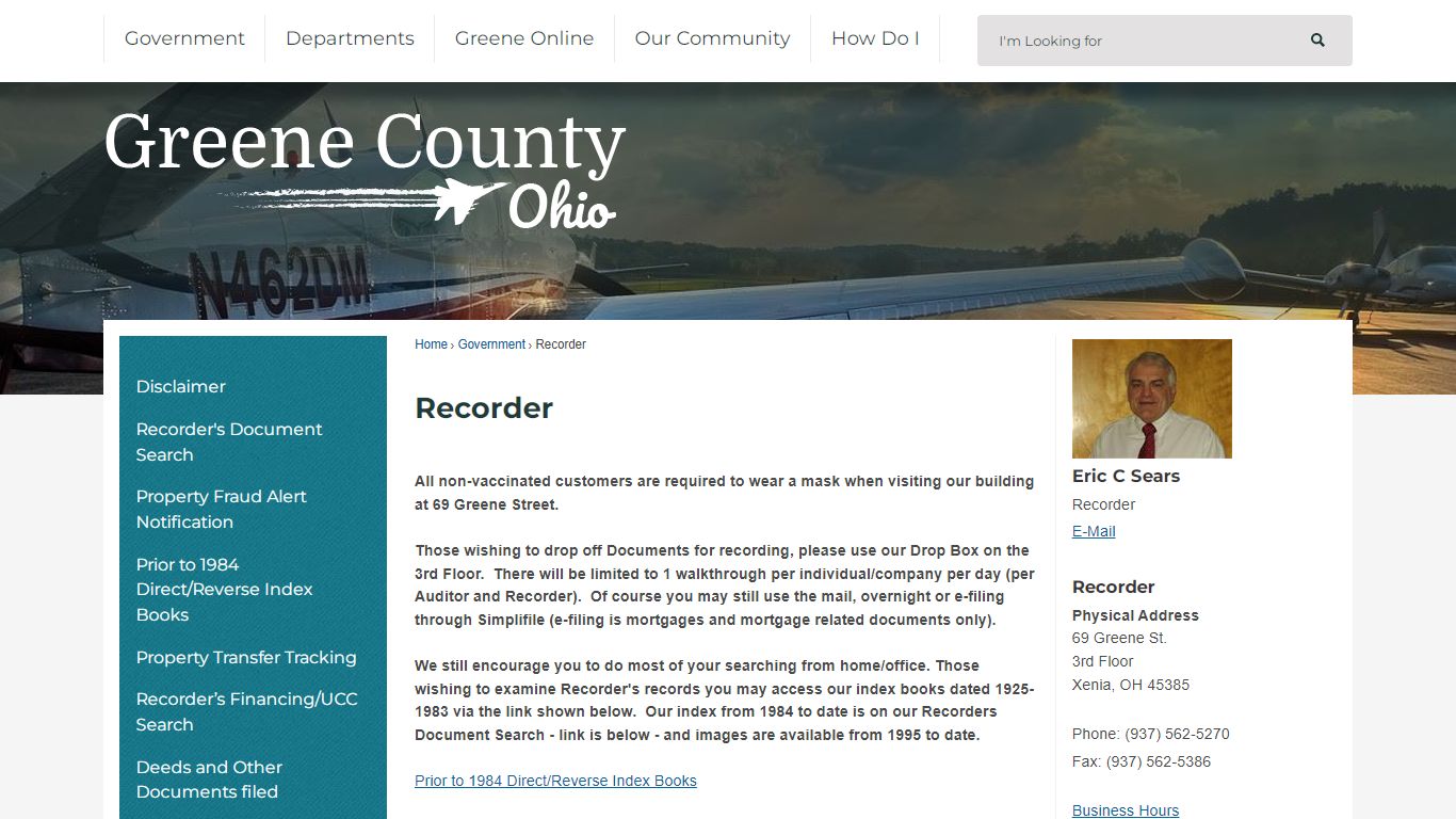 Recorder | Greene County, OH - Official Website